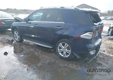 2014 Mercedes-Benz Ml 350 4Matic from USA, damaged, VIN 4JGDA5HB3EA430474